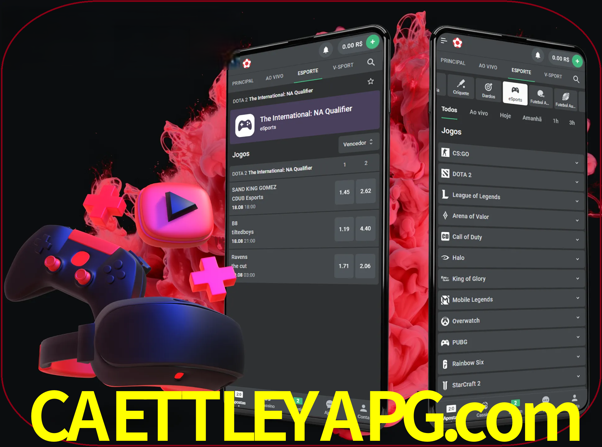 Para ter a aplicação móvel caettleyapg no seu smartphone, basta descarregar o ficheiro apk e seguir as instruções.