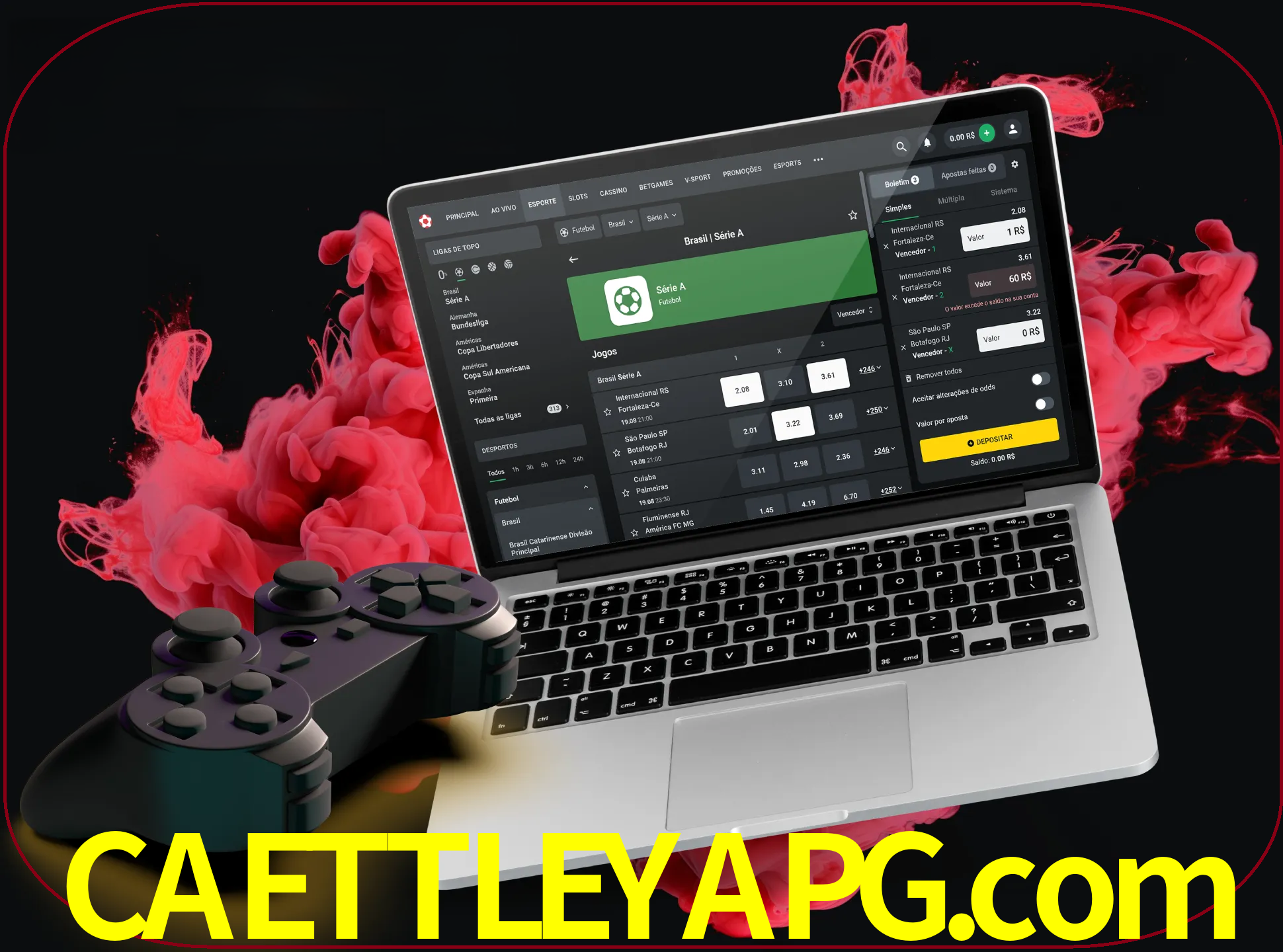 Visite a secção especial de jogos de vídeo em caettleyapg para descobrir em que jogos pode apostar e ganhar muito dinheiro.