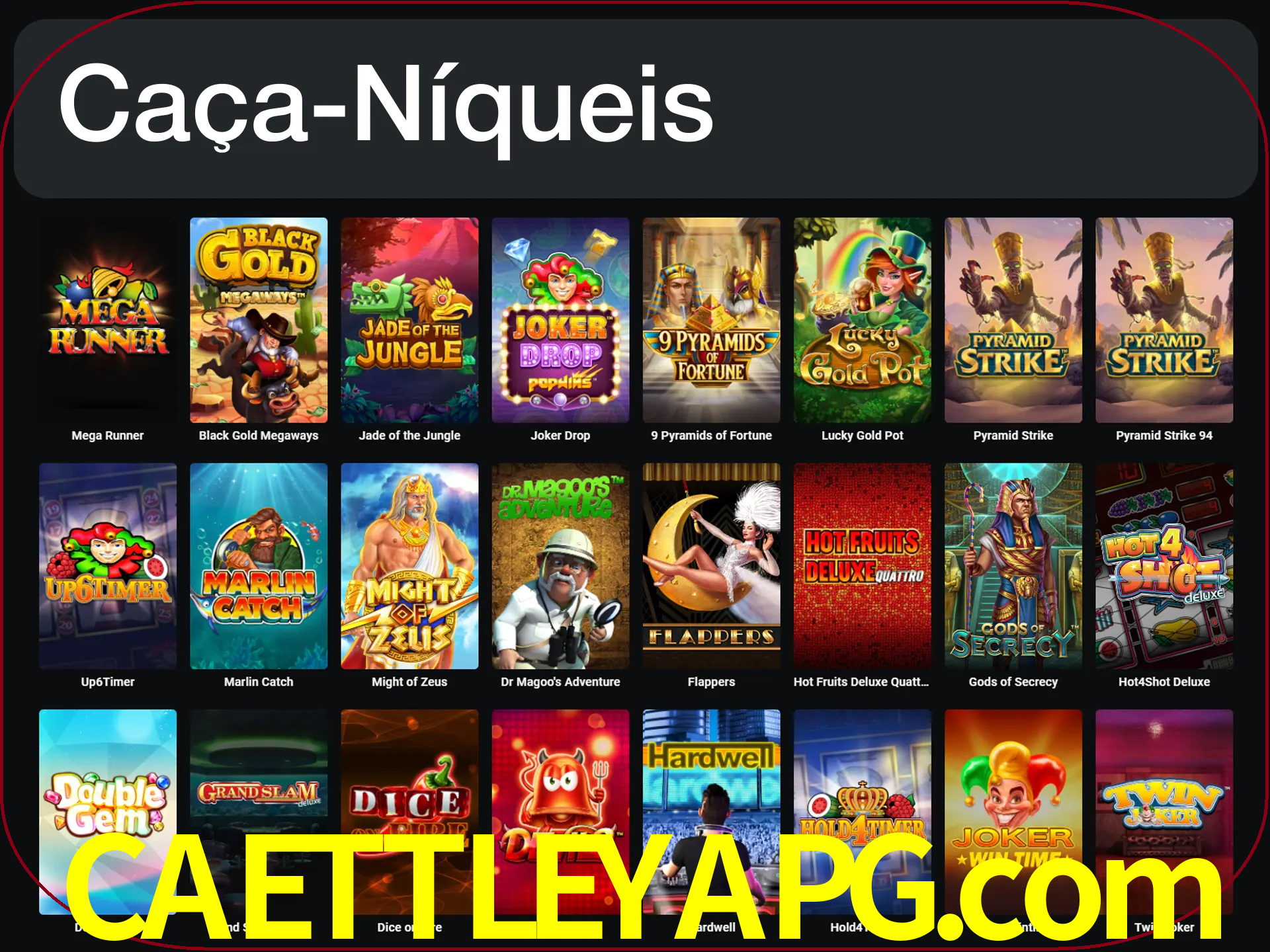 LeonBet tem mais de 3000 slots para jogar.