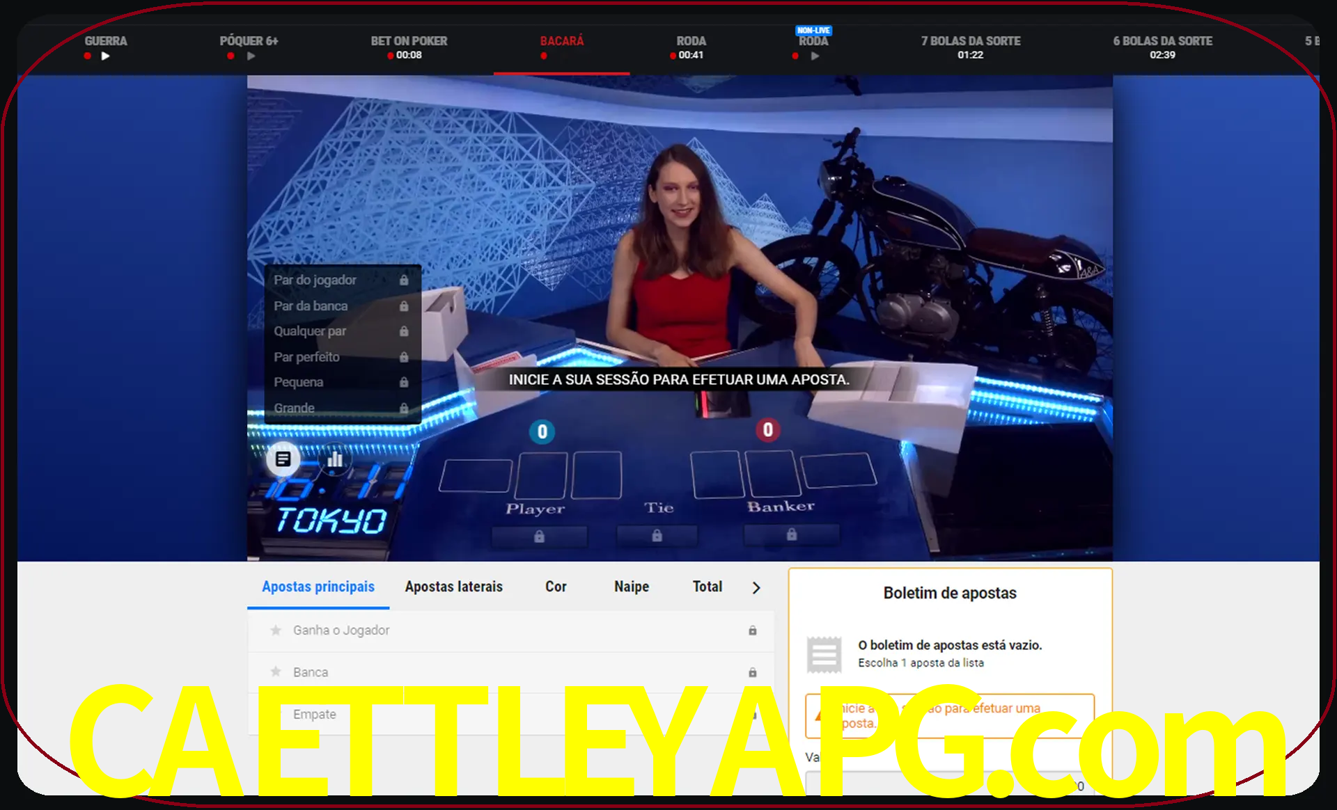 Jogar Betgames intrigantes com verdadeiros dealers.