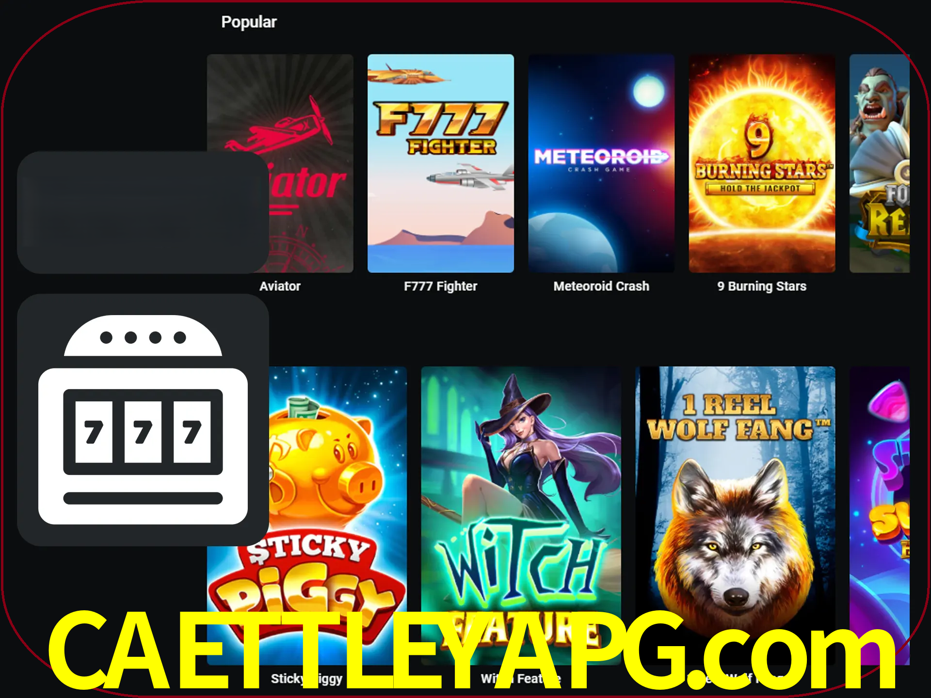 Gire seus slots de dinheiro favoritos.