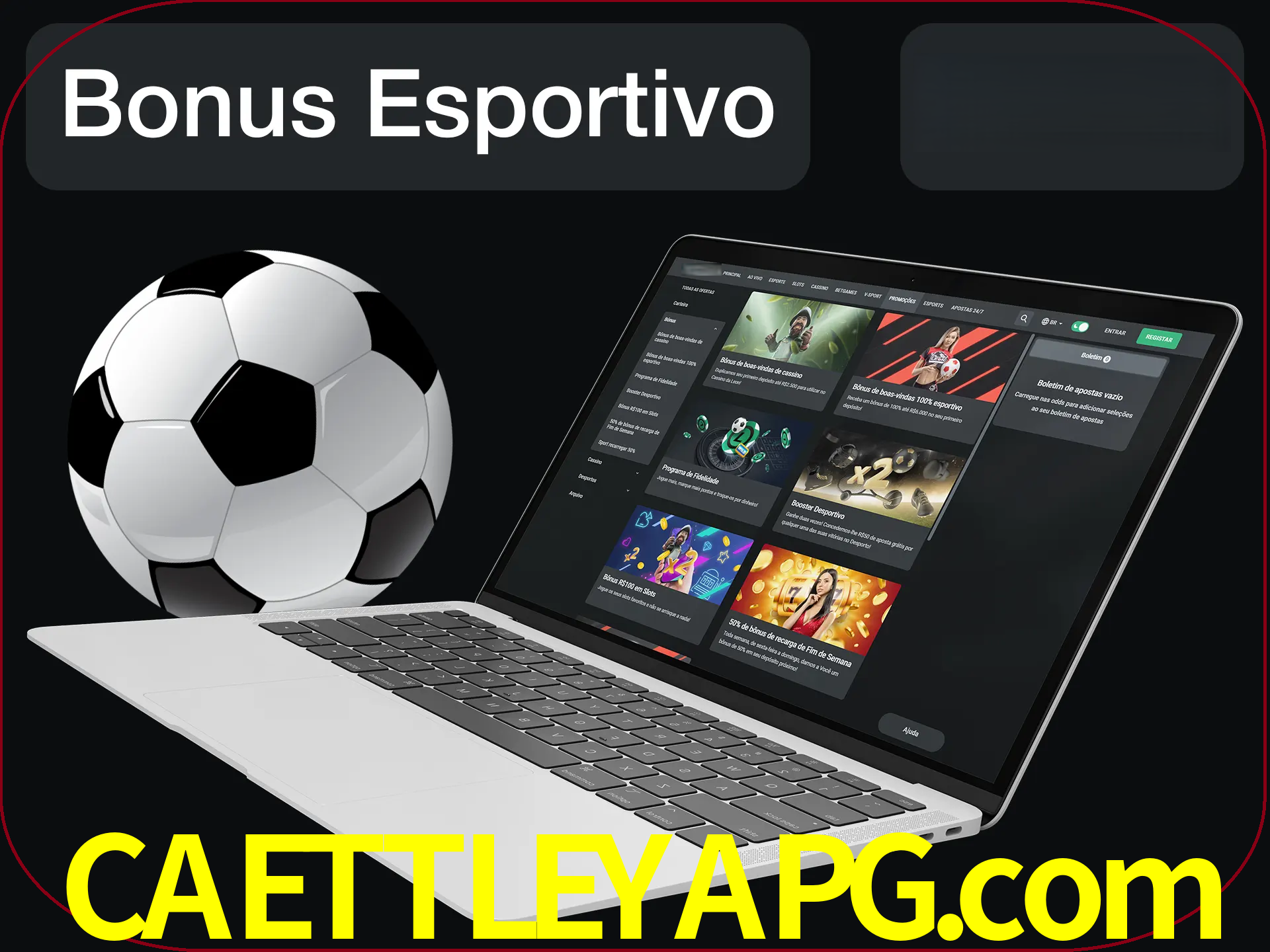Antes de começar a apostar, use o bônus esportivo.